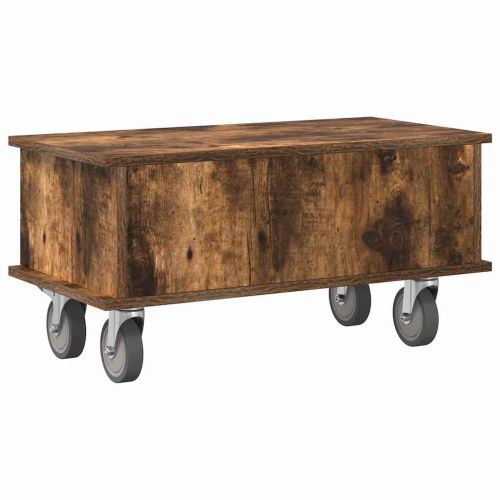 ТВ стойка Димян дъб 68,5 x 35 x 35 см Инженерно дърво