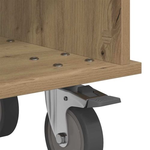 ТВ стойка Дъб 68,5 x 35 x 35 см Инженерно дърво