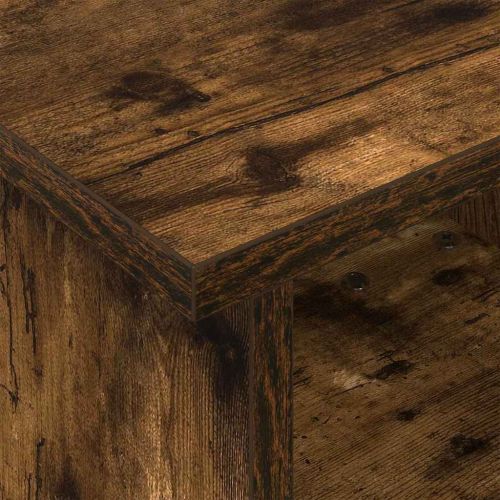 ТВ стойка Димян дъб 37 x 35 x 35 см Инженерно дърво