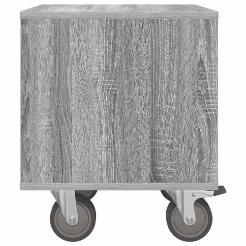 Нощно шкафче Сив Сонома 40,5 x 40 x 48 см Инженерно дърво