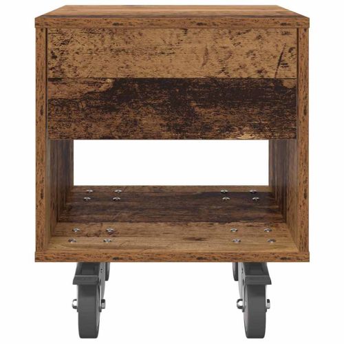 Нощно шкафче 2 pcs Старо дърво 40,5 x 40 x 48 см