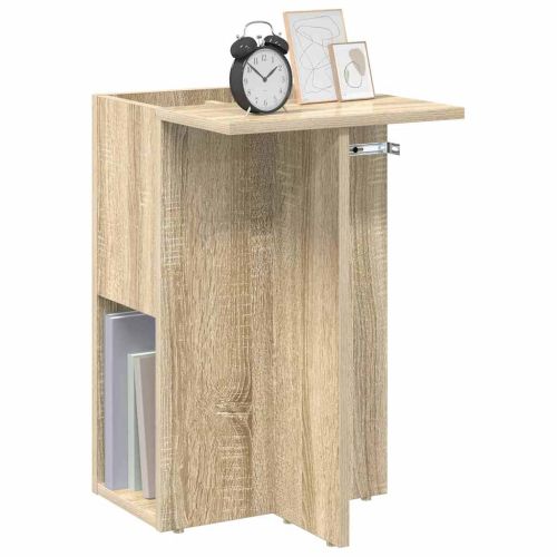 Крайна масичка Сонома дъб 35 x 40 x 55 см Инженерно дърво
