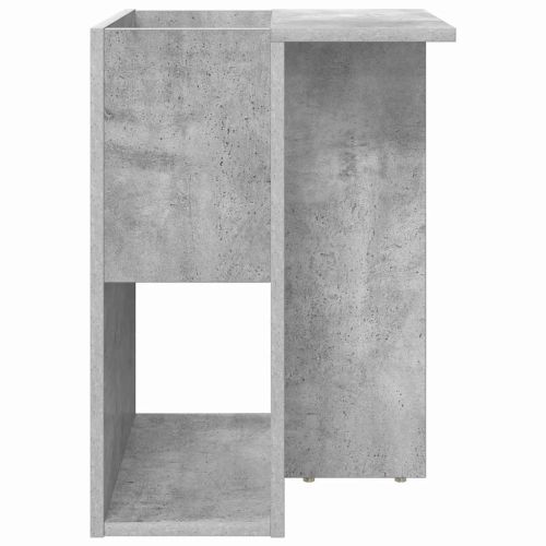 Крайна масичка Циментено сиво 35 x 40 x 55 см Инженерно дърво