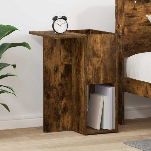 Крайна масичка Димян дъб 35 x 40 x 55 см Инженерно дърво