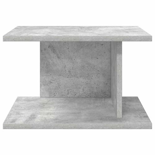Нощно шкафче Циментено сиво 40 x 30 x 25 см Инженерно дърво