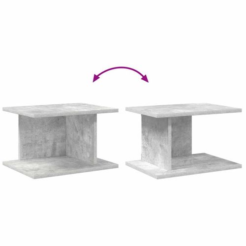 Нощно шкафче 2 pcs Циментено сиво 40 x 30 x 25 см