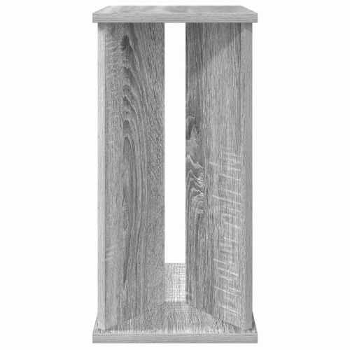 Крайна масичка Сив Сонома 35 x 25 x 50 см Инженерно дърво