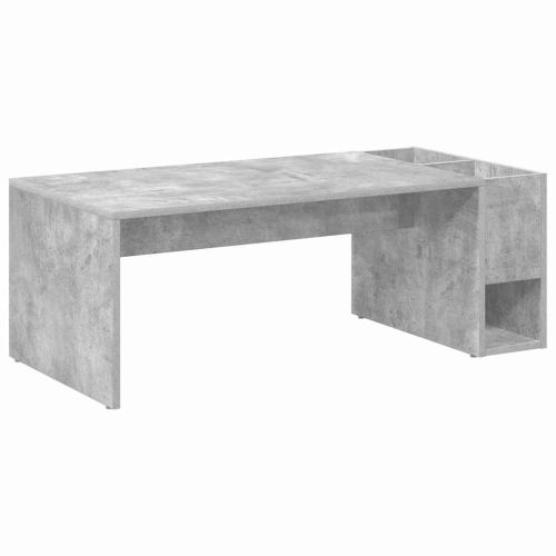 Масичка за кафе Циментено сиво 101,5 x 50 x 37 см