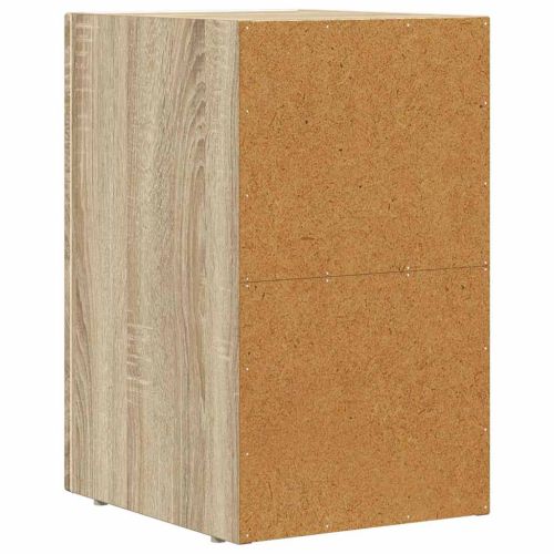 Нощно шкафче Сонома дъб 29,5 x 33,5 x 50 см Инженерно дърво