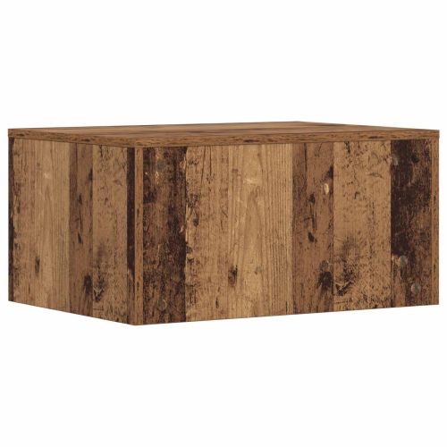 Стенно бюро Старо дърво 60 x 45 x 30 cm Инженерно дърво