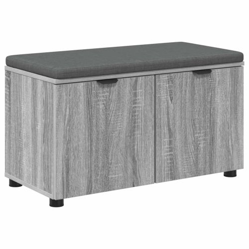 Пейка за коридор с възглавница Сиво Сонома 80 x 38 x 46 см