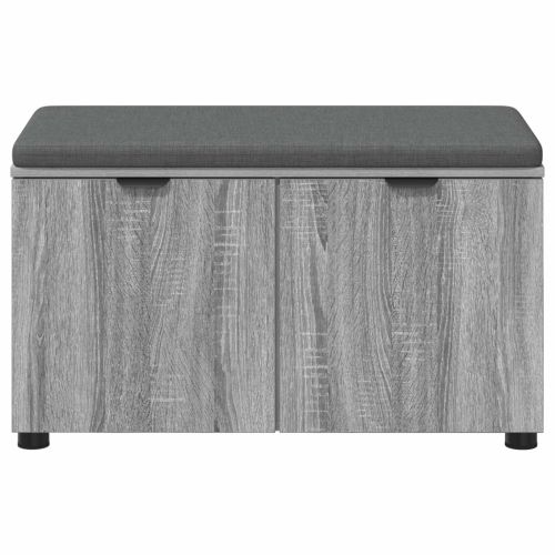 Пейка за коридор с възглавница Сиво Сонома 80 x 38 x 46 см