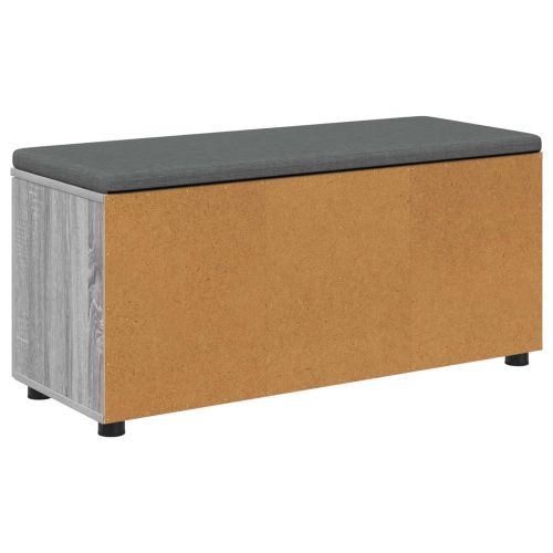 Пейка за коридор с възглавница Сиво Сонома 100 x 38 x 46 см