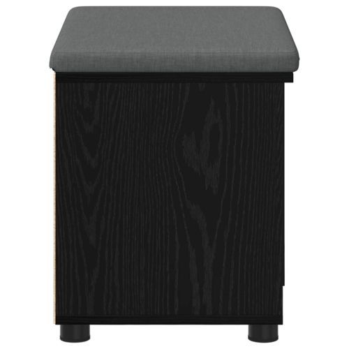 Пейка за коридор с възглавница с рафт Черен Дъб 60 x 38 x 46 см
