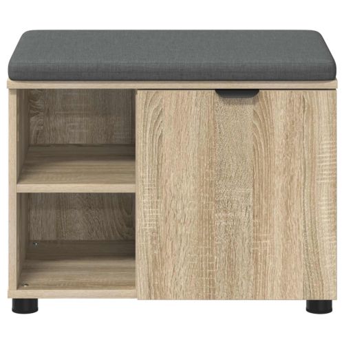 Пейка за коридор с възглавница Сонома дъб 60 x 38 x 46 см