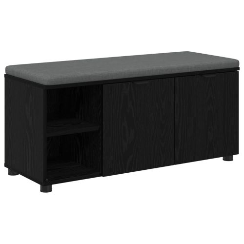 Пейка за коридор с възглавница Черен Дъб 100 x 38 x 46 см