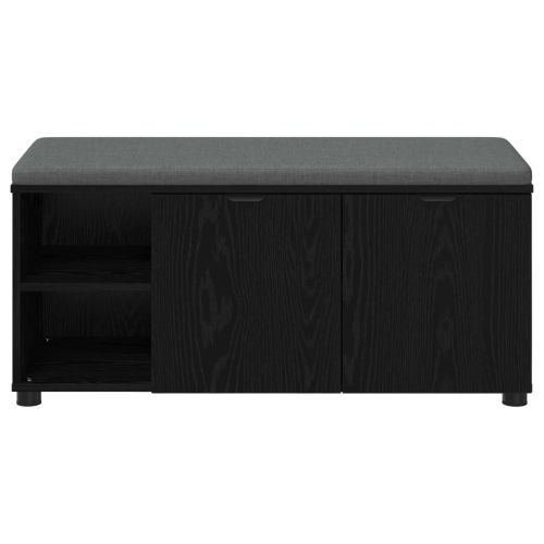 Пейка за коридор с възглавница Черен Дъб 100 x 38 x 46 см