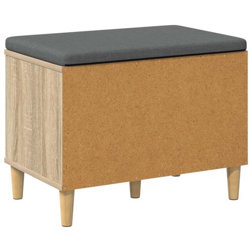 Пейка за коридор с възглавница Сонома дъб 60 x 38 x 46 см