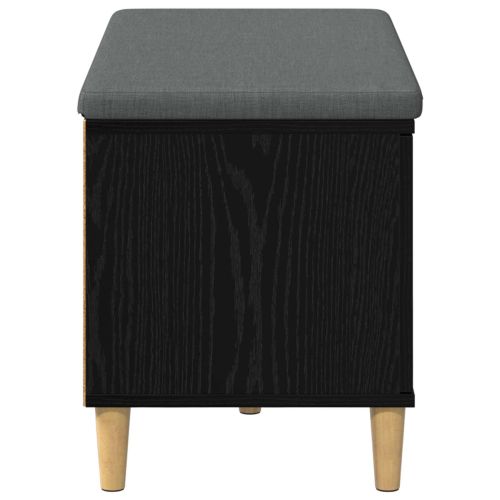 Пейка за коридор с възглавница Черен Дъб 80 x 38 x 46 см