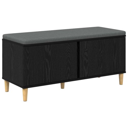 Пейка за коридор с възглавница Черен Дъб 100 x 38 x 46 см