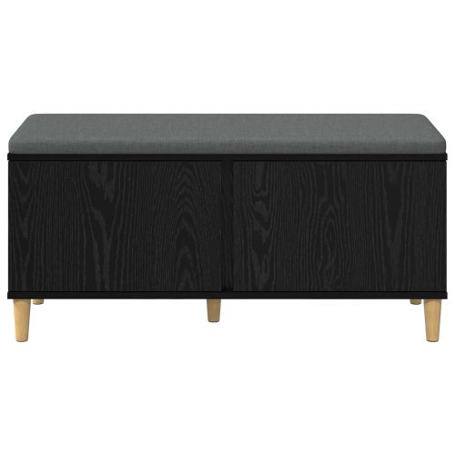 Пейка за коридор с възглавница Черен Дъб 100 x 38 x 46 см