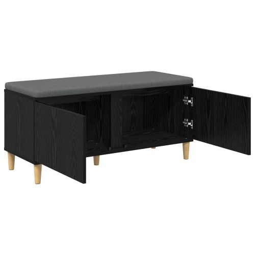 Пейка за коридор с възглавница Черен Дъб 100 x 38 x 46 см