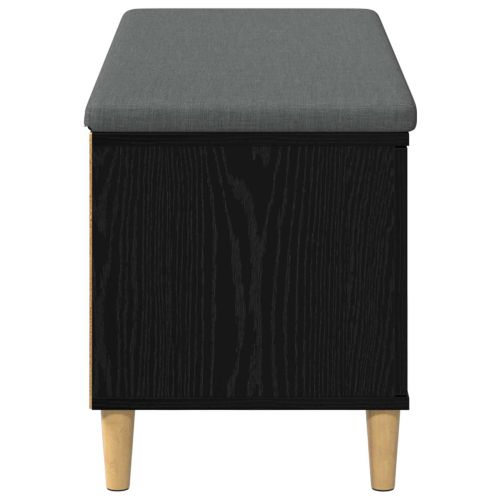 Пейка за коридор с възглавница Черен Дъб 100 x 38 x 46 см
