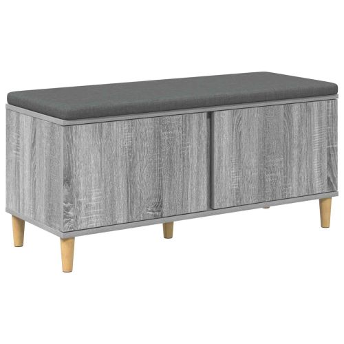 Пейка за коридор с възглавница Сиво Сонома 100 x 38 x 46 см