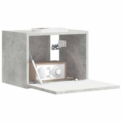 TV стенен шкаф Бетон 39 x 31 x 29,5 см Инженерно дърво