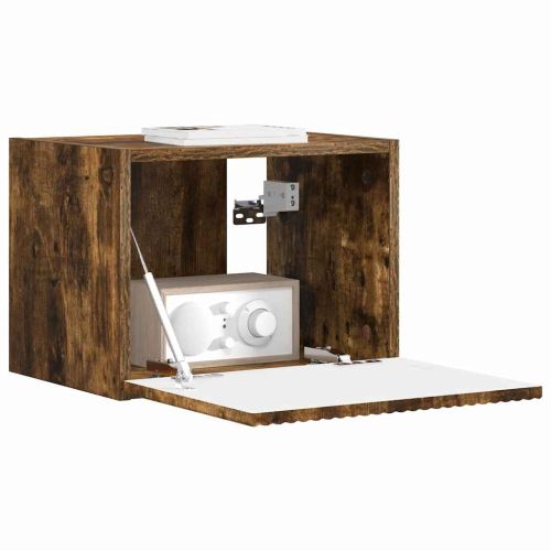 TV стенен шкаф Димян дъб 39 x 31 x 29,5 см Инженерно дърво