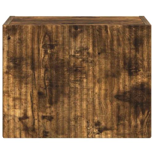 TV стенен шкаф Димян дъб 39 x 31 x 29,5 см Инженерно дърво