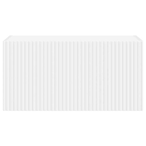 TV стенен шкаф Бяло 60 x 31 x 29,5 см Инженерно дърво