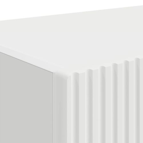 TV стенен шкаф 2 pcs Бяло 60 x 31 x 29,5 см Инженерно дърво