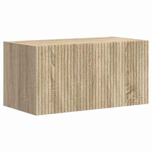 TV стенен шкаф 2 pcs Сонома 60 x 31 x 29,5 см Инженерно дърво