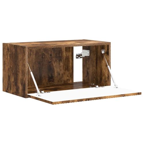 TV стенен шкаф Димян дъб 60 x 31 x 29,5 см Инженерно дърво