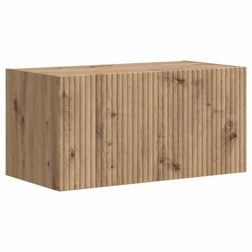 TV стенен шкаф 2 pcs Дъб Артизан 60 x 31 x 29,5 см