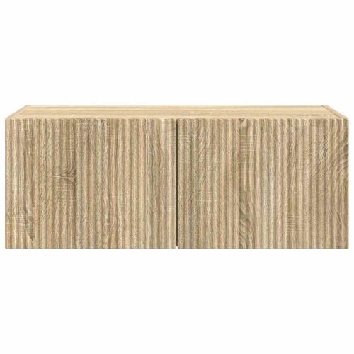 TV стенен шкаф Сонома 78,5 x 31 x 29,5 см Инженерно дърво