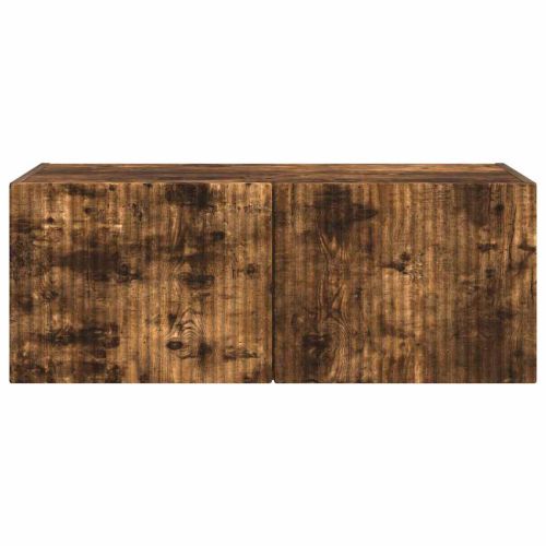 TV стенен шкаф Димян дъб 78,5 x 31 x 29,5 см Инженерно дърво