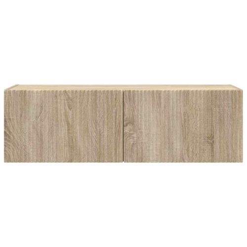 TV стенен шкаф Сонома 98 x 31 x 29,5 см Инженерно дърво