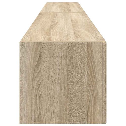 TV стенен шкаф 2 pcs Сонома 98 x 31 x 29,5 см Инженерно дърво