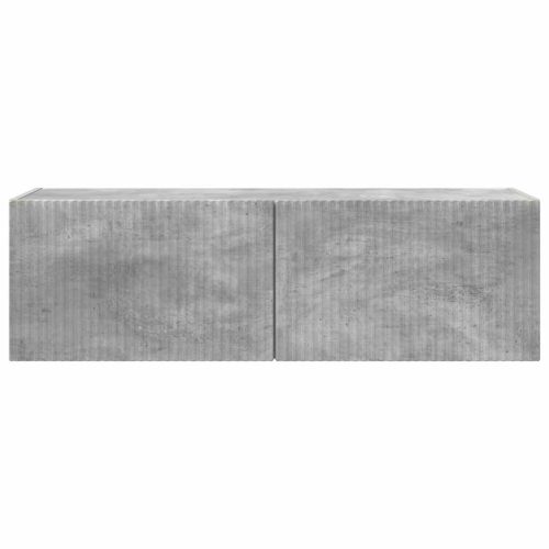 TV стенен шкаф Бетон 98 x 31 x 29,5 см Инженерно дърво