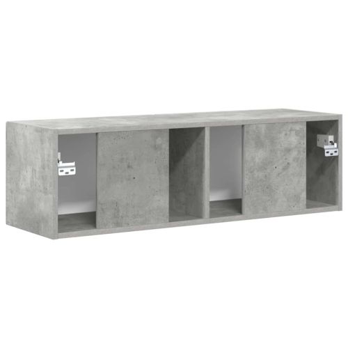 TV стенен шкаф Бетон 98 x 31 x 29,5 см Инженерно дърво