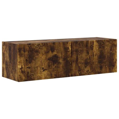 TV стенен шкаф Димян дъб 98 x 31 x 29,5 см Инженерно дърво