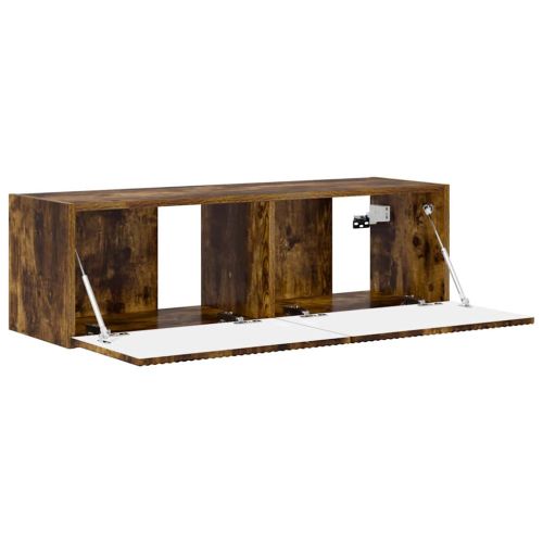 TV стенен шкаф Димян дъб 98 x 31 x 29,5 см Инженерно дърво