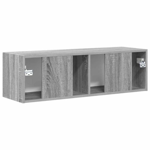 TV стенен шкаф Сив Сонома 98 x 31 x 29,5 см Инженерно дърво
