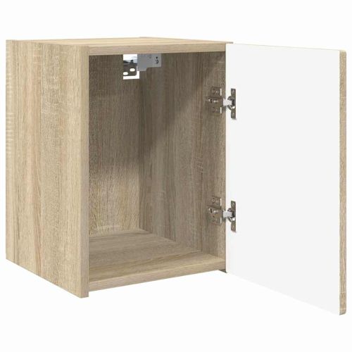 TV стенен шкаф 2 pcs Сонома 30 x 31 x 40 см Инженерно дърво