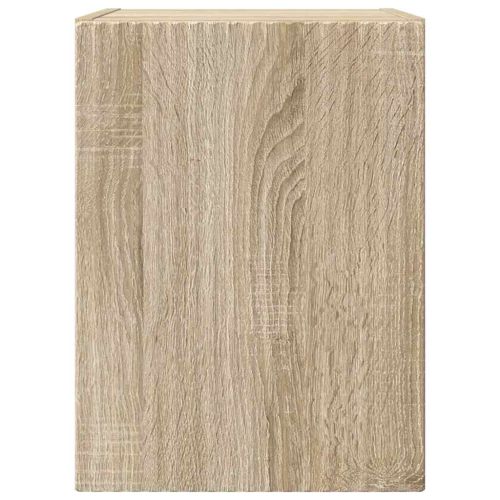 TV стенен шкаф 2 pcs Сонома 30 x 31 x 40 см Инженерно дърво