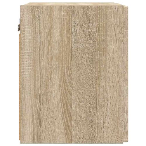 TV стенен шкаф 2 pcs Сонома 30 x 31 x 40 см Инженерно дърво