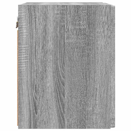 TV стенен шкаф 2 pcs Сив Сонома 30 x 31 x 40 см Инженерно дърво