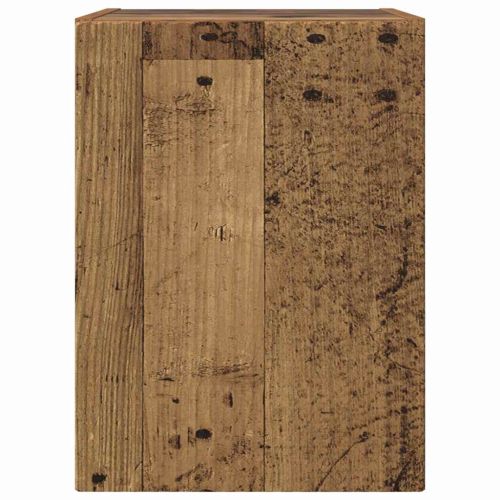TV стенен шкаф 2 pcs Старо дърво 30 x 31 x 40 см